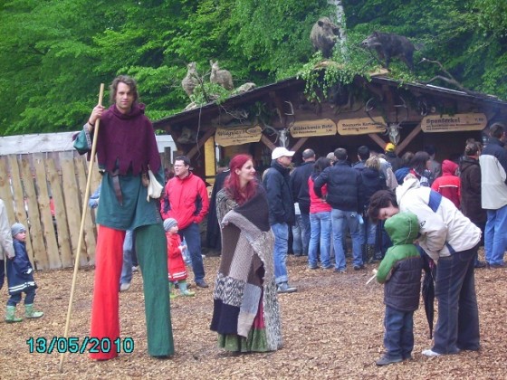 Stelzen lauf auf dem Sauferspektakel Göppingen 2010