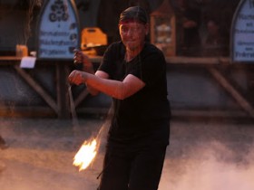 Feuer und Funkenzauber