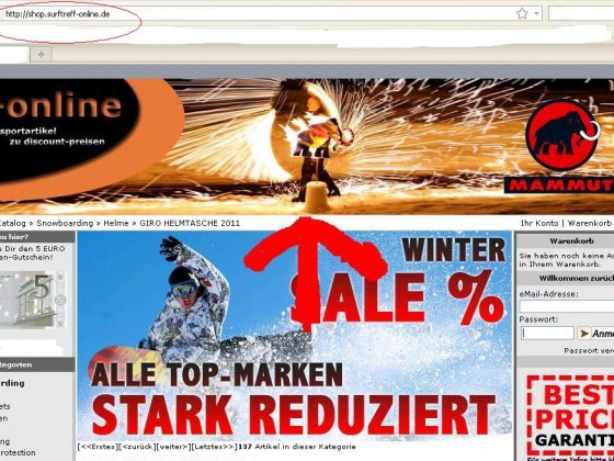 Ich bin im Internet als Werbung ... wie krass