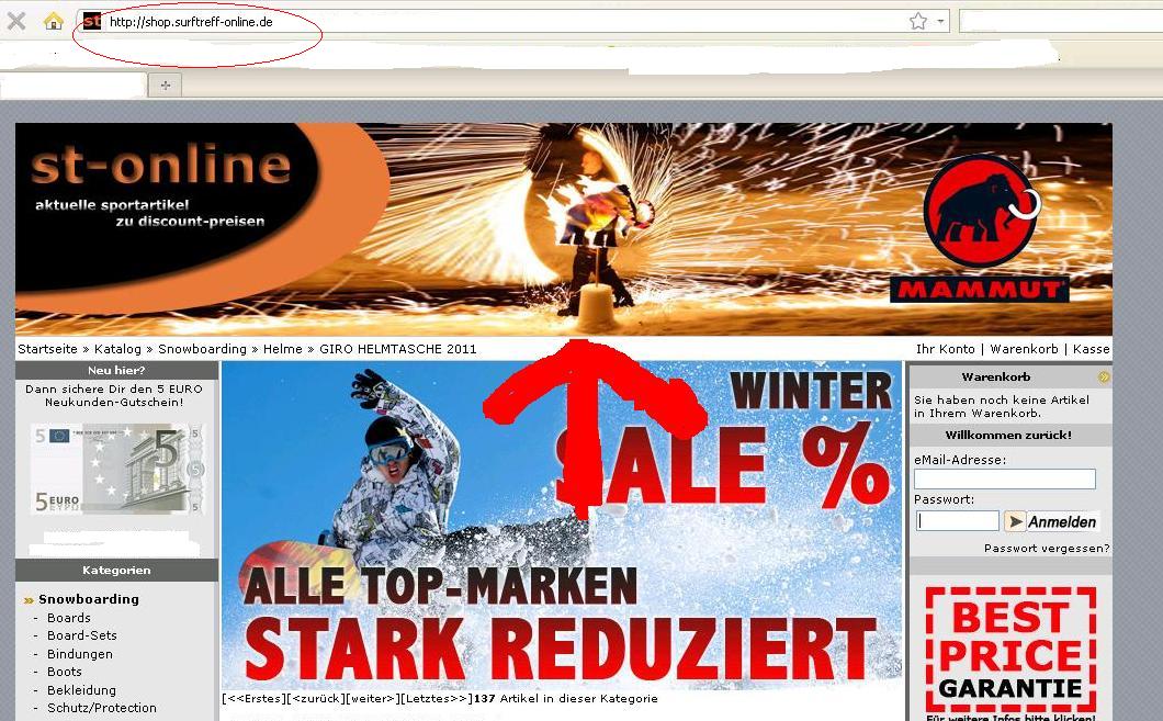 Ich bin im Internet als Werbung ... wie krass