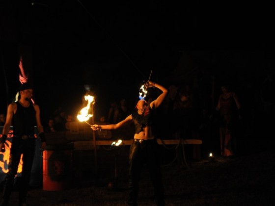 Feuer schlucken!