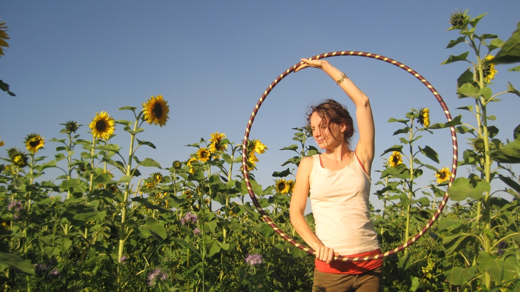 Hoop the Sunflower :)