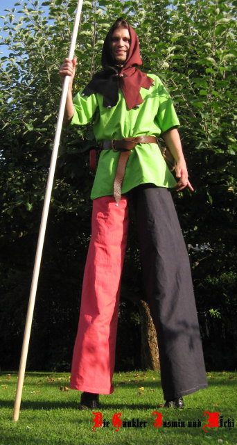 Stelzen Gaukler