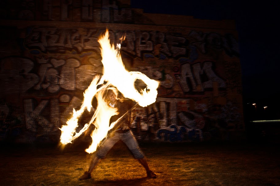 M8iN in flames