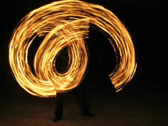 Ketten Poi mit 3 Monkey Fist
