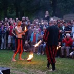 Corpus Flammantis beim Stadtgetümmel in Delmenhorst