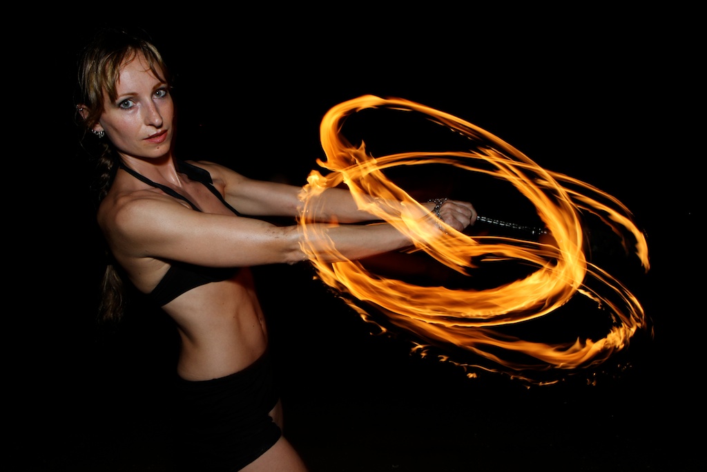 Feuershow München LaLuz Black